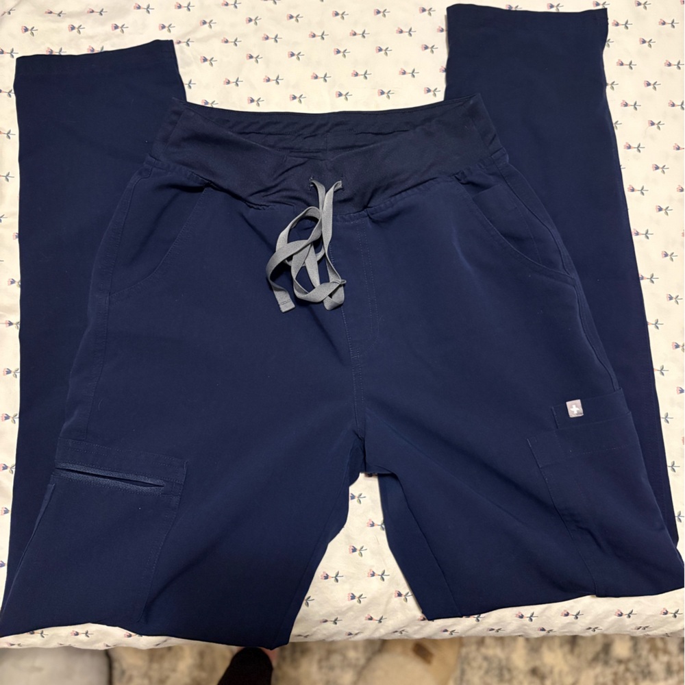 Figs Navy Blue Pants